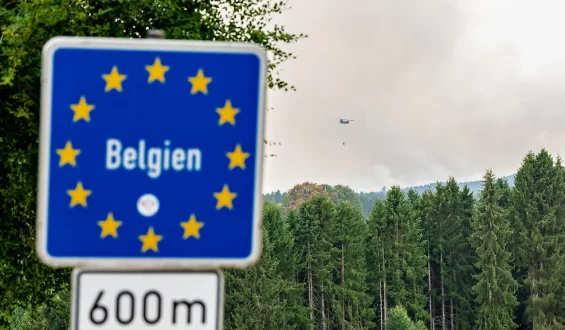 Großbrand im Hohen Venn: Evakuierungen in Monschau