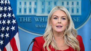 Karoline Leavitt verlässt ihre Position als Pressesprecherin