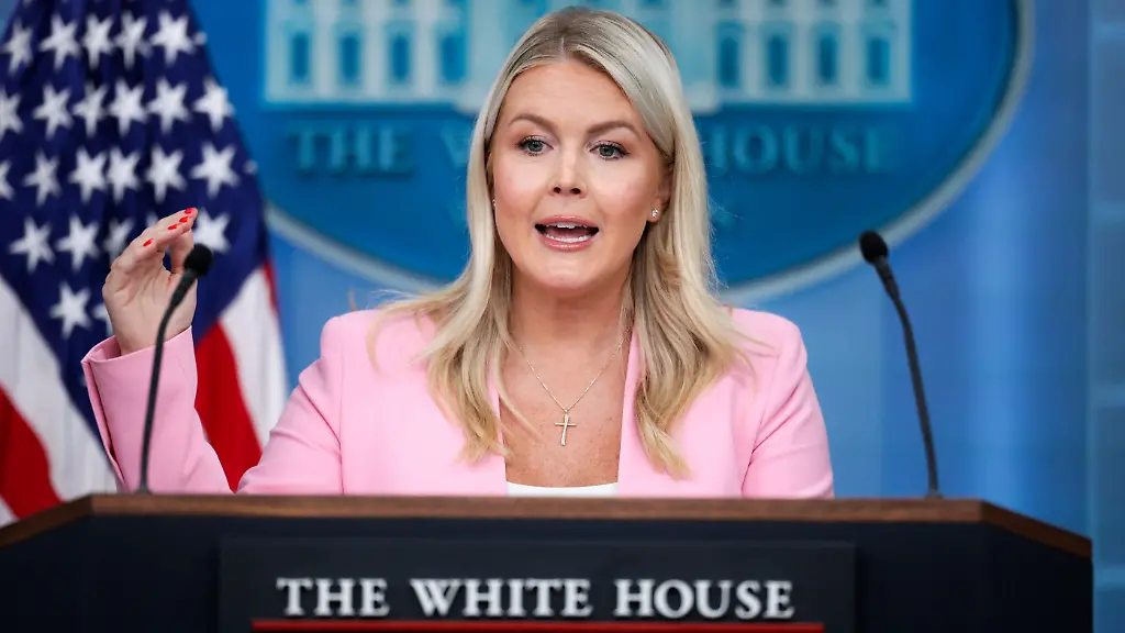 Karoline Leavitt verlässt ihren Posten als Pressesprecherin