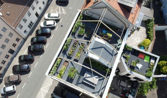 Ein Garten über den Dächern der Stadt: Ein Weg zu nachhaltigem Wohnen