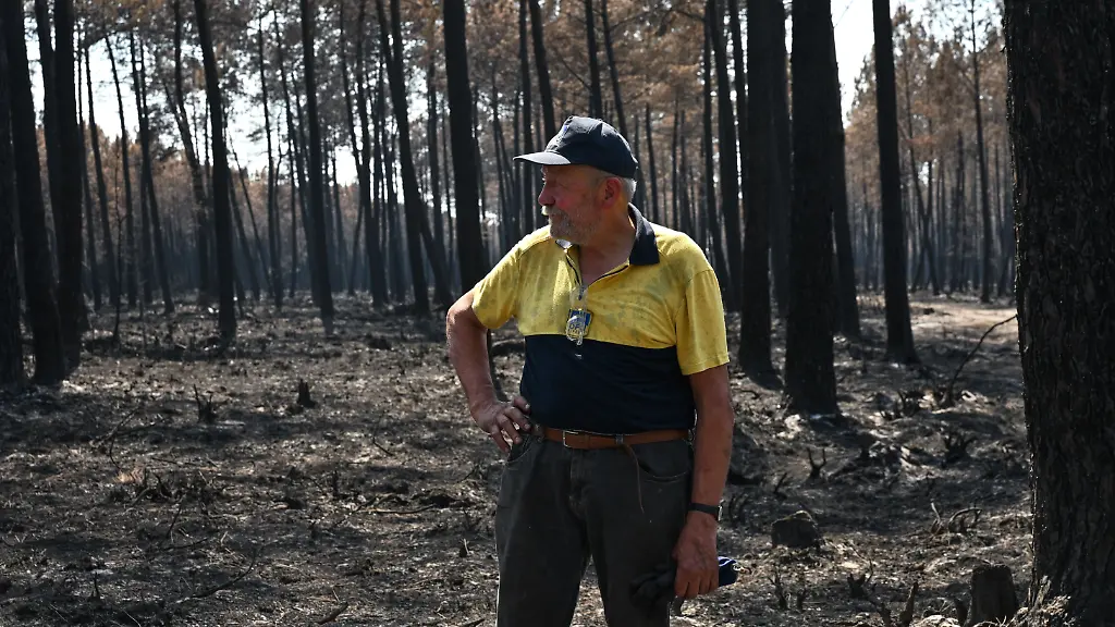 Der Kampf eines Waldbauern gegen Waldbrände in Bordeaux