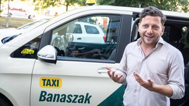 Auf Wahlkampftour mit dem „Taxi Banaszak“: Der Grünen-Co-Chef sucht im Osten das Gespräch mit den Bürgern