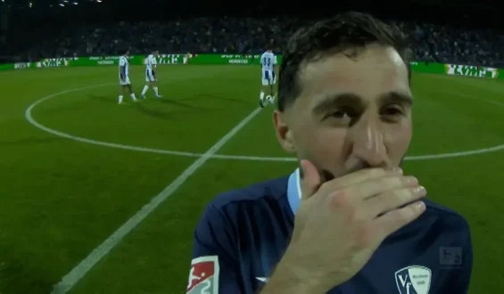 Bochum-Spieler Berkan Taz sorgt für Irritation bei RefCam