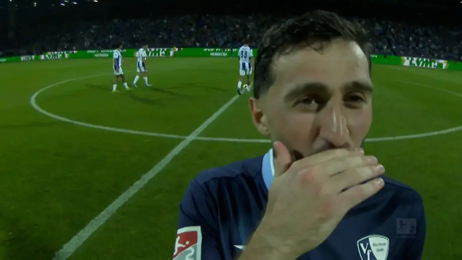 Bochum-Spieler Berkan Taz sorgt für Irritation bei RefCam
