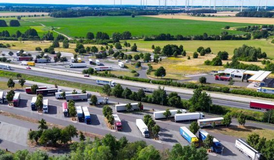 Lkw-Fahrverbot aufgrund von Niedrigwasser gelockert