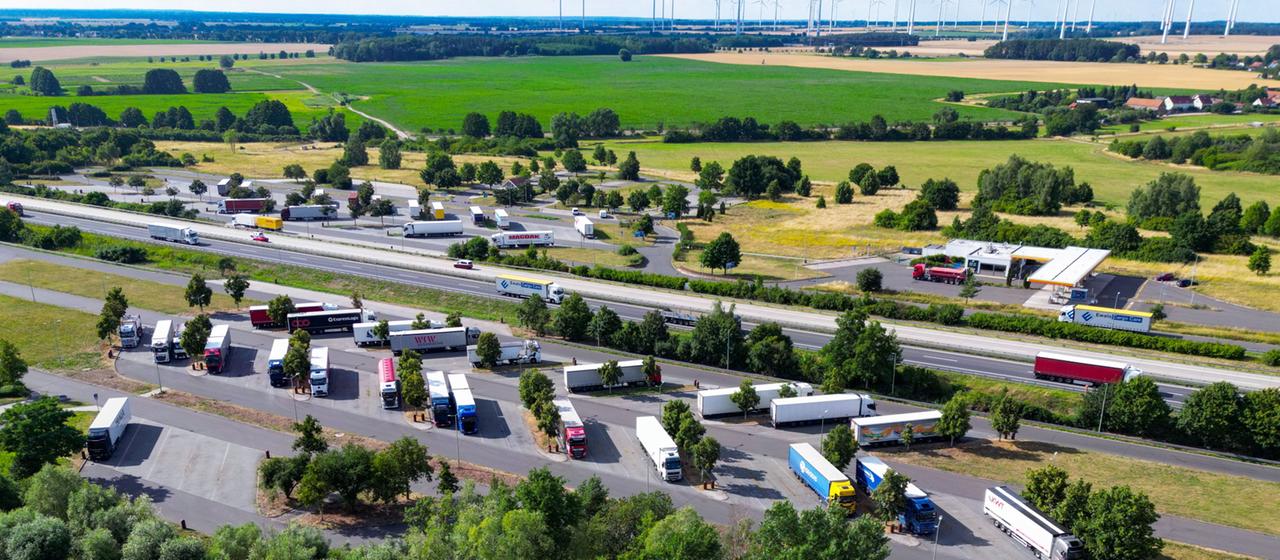 Lkw-Fahrverbot aufgrund von Niedrigwasser gelockert