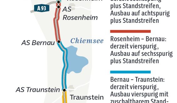 Verkehrsprobleme auf der A8: Ausbau und Brückensanierungen