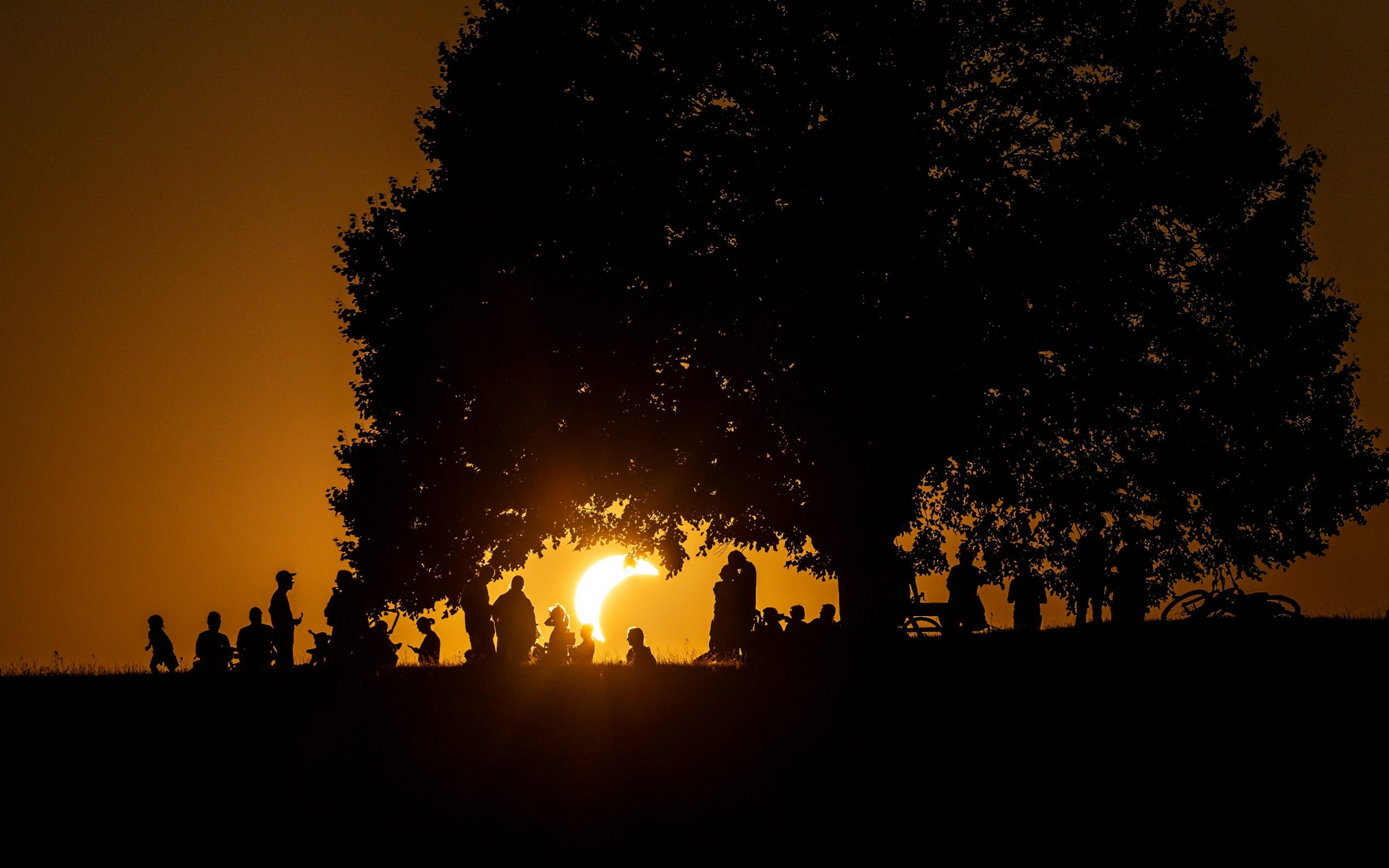 Spektakuläre Sonnenfinsternis in Bayern