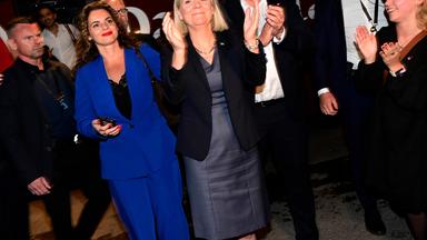 Parlamentswahl in Schweden: Prognose sieht Mitte-Links-Bündnis vorn