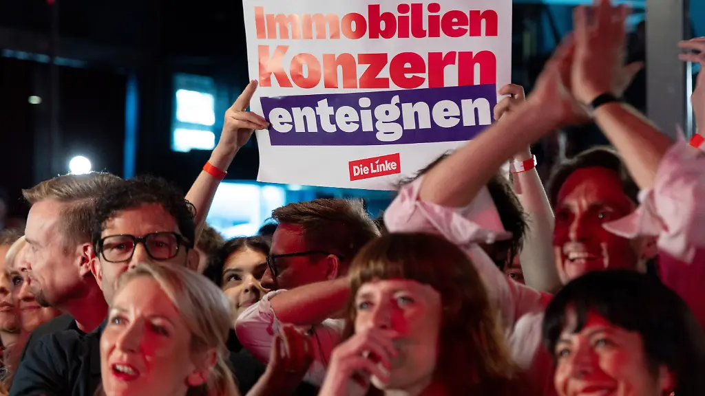 Deutsche stehen linken Enteignungsplänen kritisch gegenüber