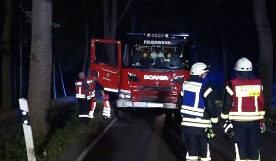 Feuerwehrneuanschaffung in Gefahr: Übungsfahrt endet mit schwerem Unfall