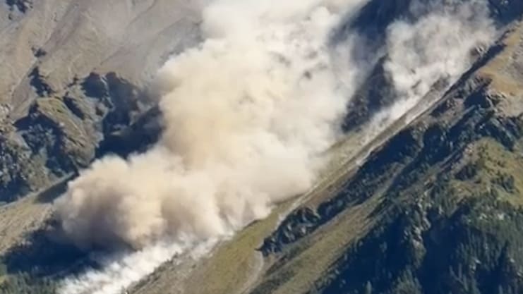Gigantischer Felssturz in Südtirol: Steinlawine am Hinteren Schöntaufspitze