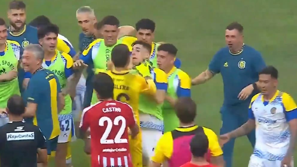 Massenschlägerei im Finale der Supercopa Internacional