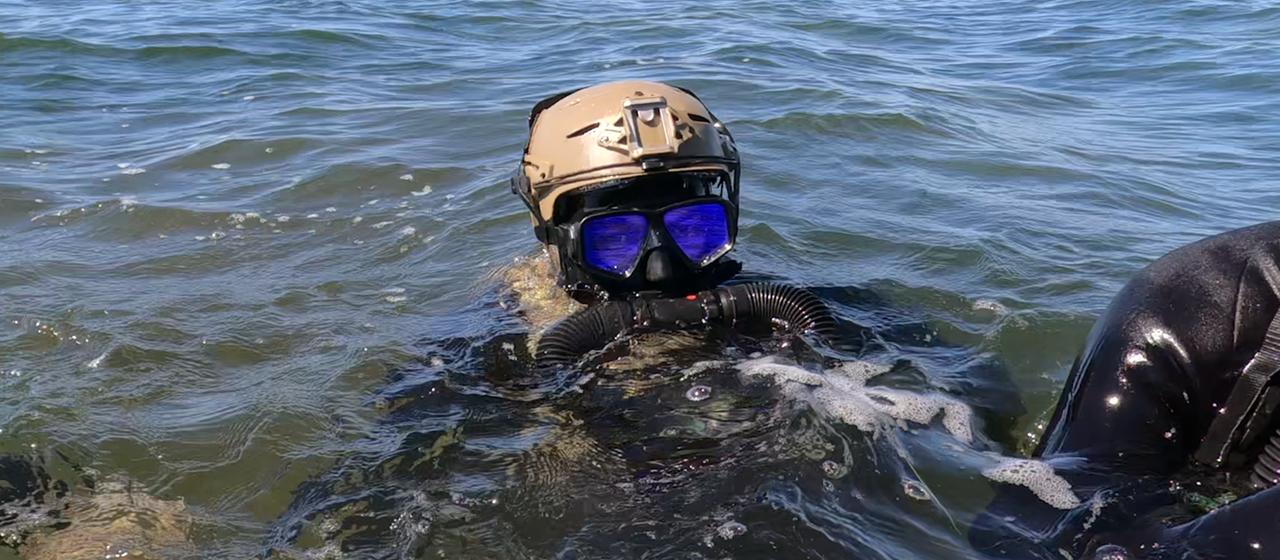 Sabotage gegen Russlands Armee: Ukrainische Kampftaucher im Einsatz