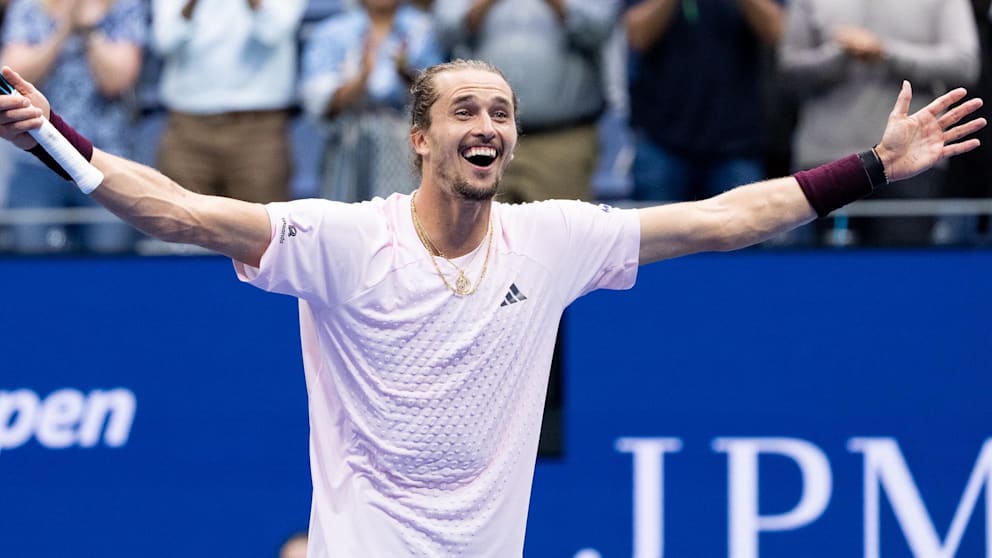 Zverev bemerkt zunächst nicht seinen US Open-Sieg gegen Shelton