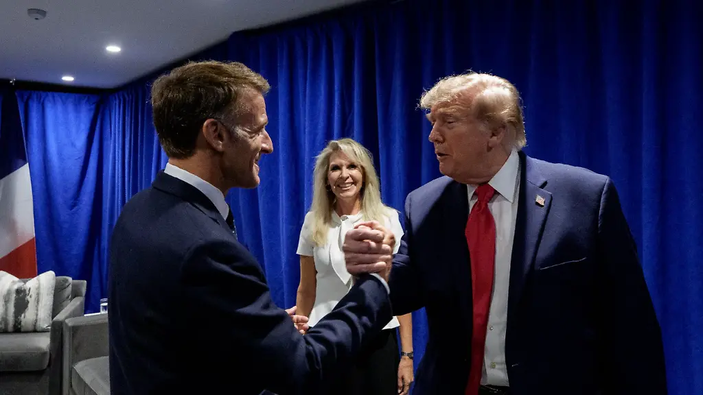 Macron schlägt Trump Plan zur Sicherung der Schifffahrt vor