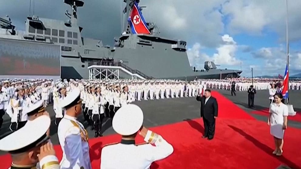 Nordkorea stellt neuen Zerstörer in Dienst