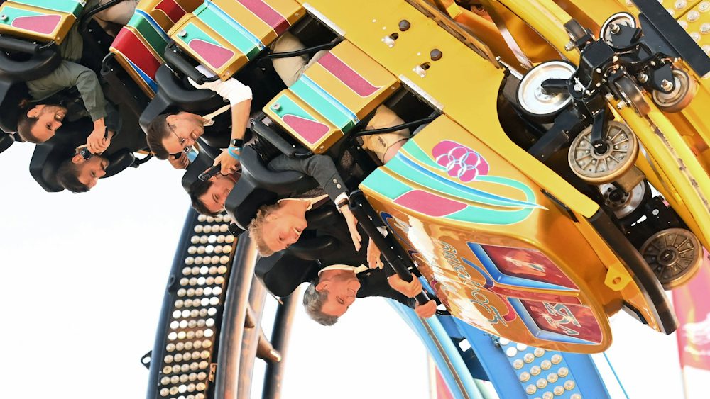 Oktoberfest: Söder und Krause fahren den Olympia-Looping