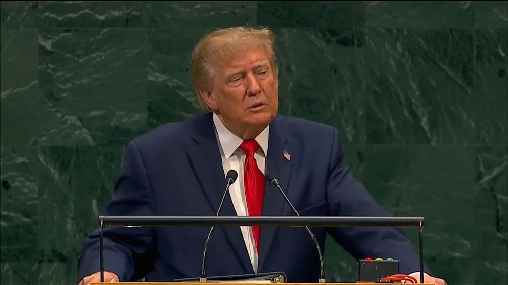 Trump spricht bei der UN-Generaldebatte über den Iran