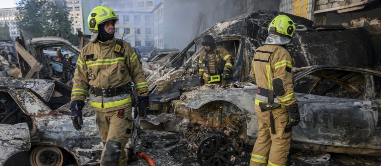 Russische Angriffe in der Ukraine: Tote und Verletzte