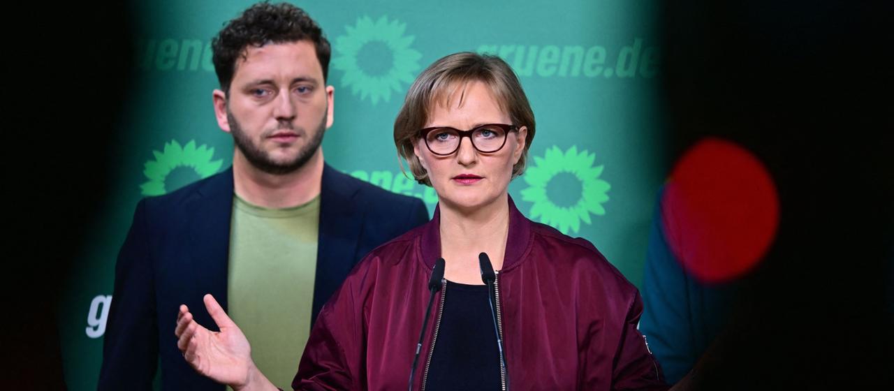 Bundesweites Interesse an Grünen-Doppelspitze
