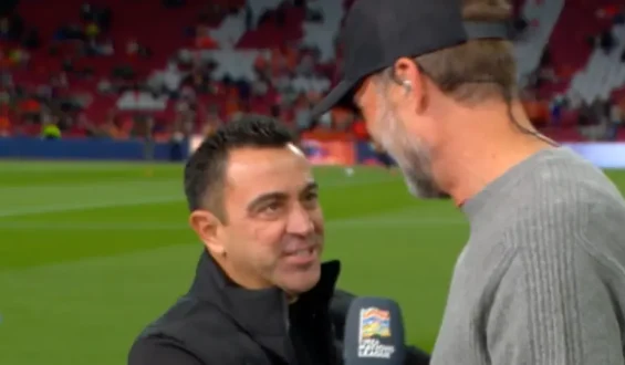 Jürgen Klopp überrascht von Laura Wontorras Glückwünschen an Xavi