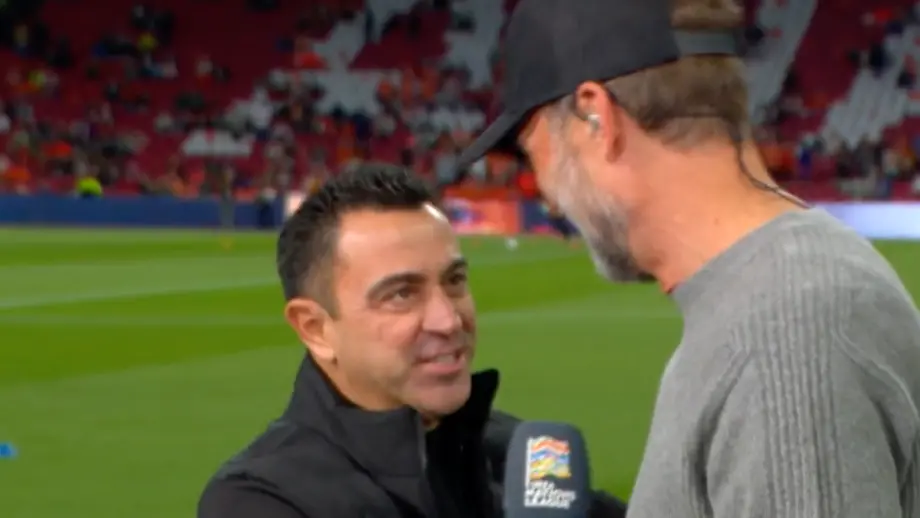 Jürgen Klopp überrascht von Laura Wontorras Glückwünschen an Xavi