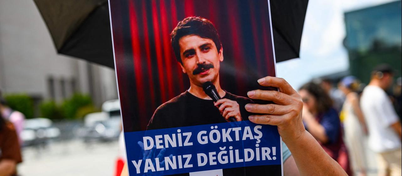 Türkischer Comedian Göktaş zu Haftstrafe verurteilt