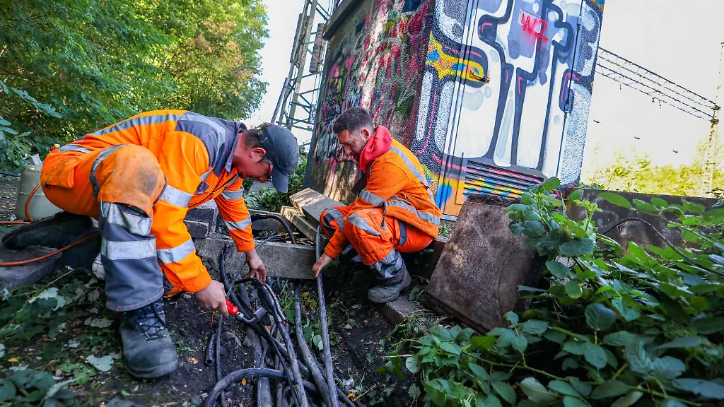 Kabeldiebstahl in NRW legt Bahnverkehr lahm