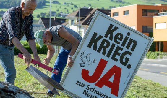 Die Neutralitätsinitiative der Schweiz: Eine Debatte über Neutralitätspolitik