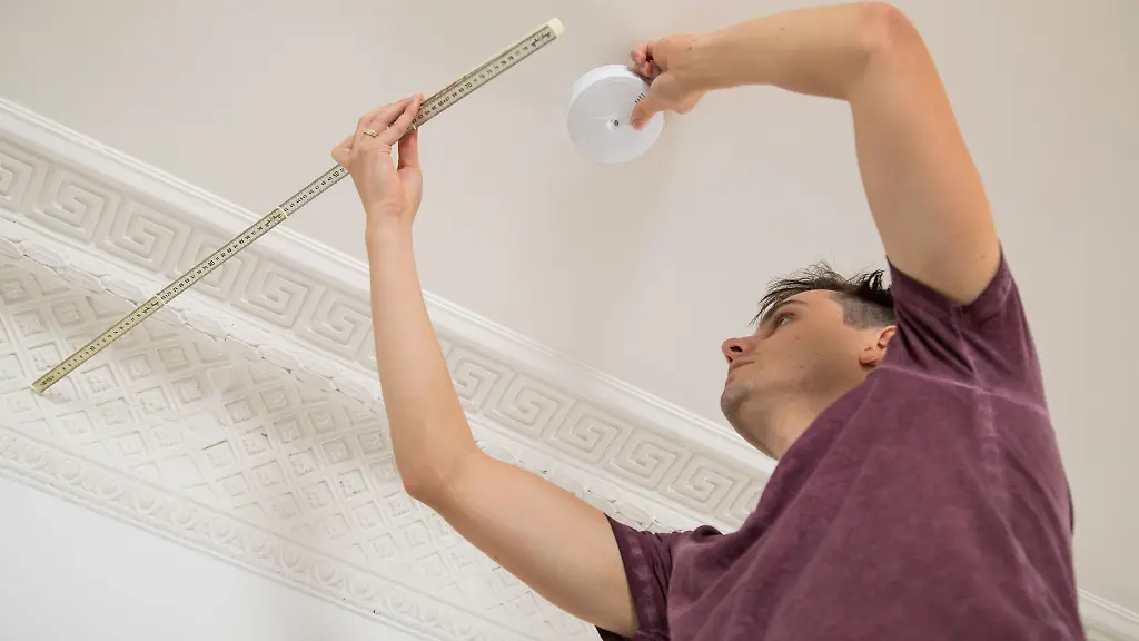 Lebensretter an der Decke: Rauchmelder