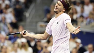 Alexander Zverev erreicht Halbfinale der US Open