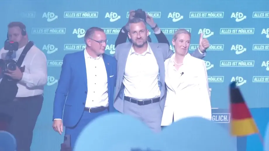 AfD im Wahlkampf-Endspurt in Sachsen-Anhalt
