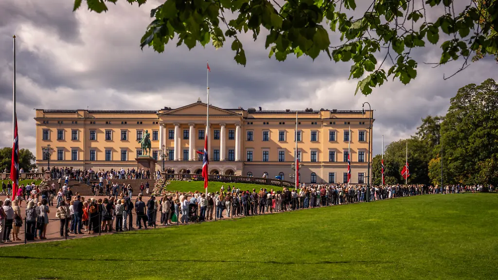Abschied von König Harald V.