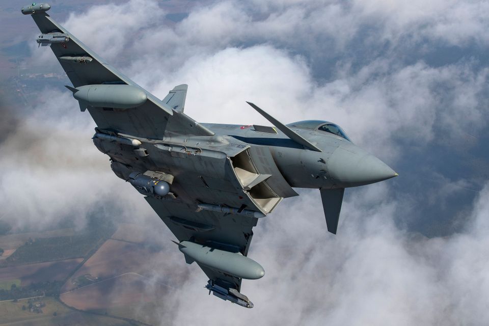 NATO-Abschuss einer Drohne über Litauen