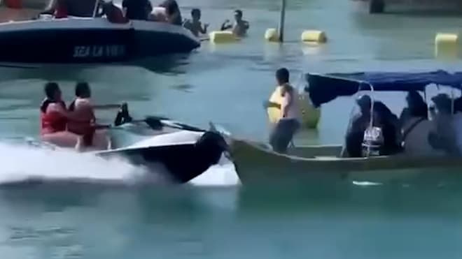 Jet-Ski Unfall in Kolumbien