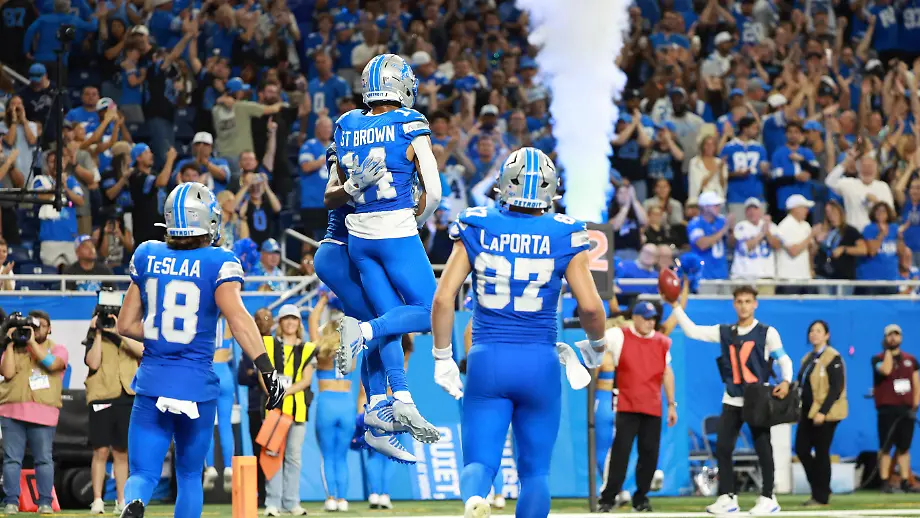 Amon-Ra St. Brown glänzt beim Auftakt der NFL-Saison