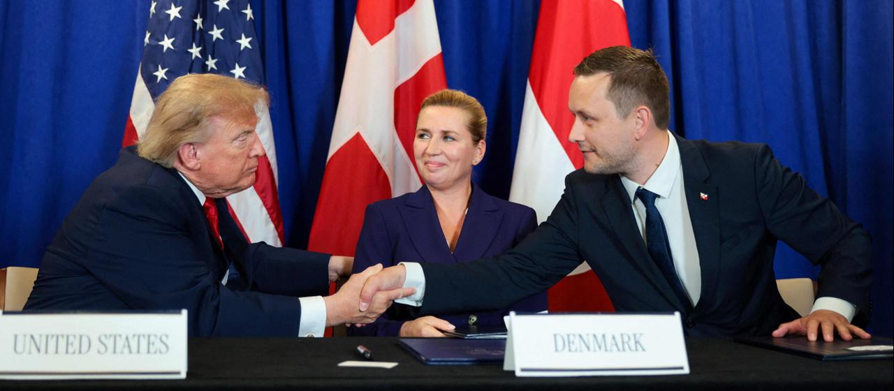 USA und Dänemark Einigen Sich Über Grönland
