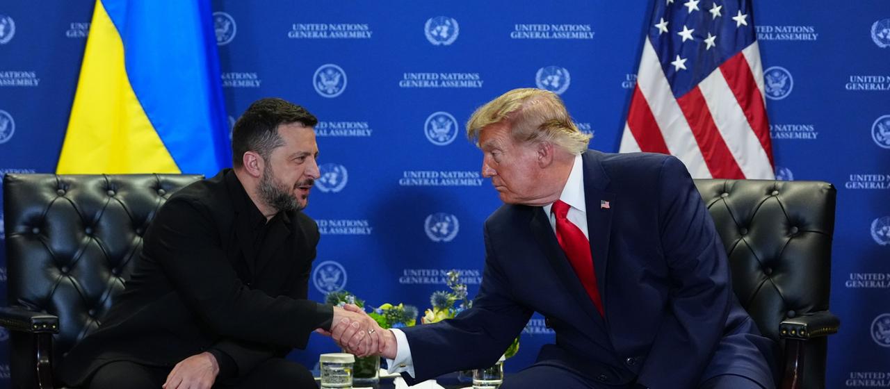 UN-Generalversammlung: Selenskyj und Trump sprechen über Deeskalation