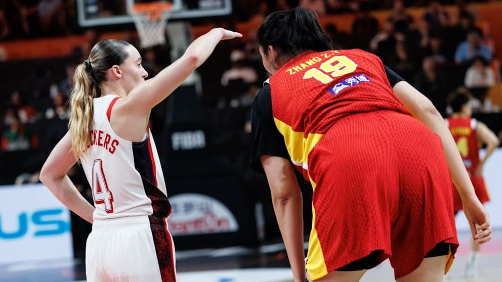 Außergewöhnliche Basketballszene: USA siegen über China