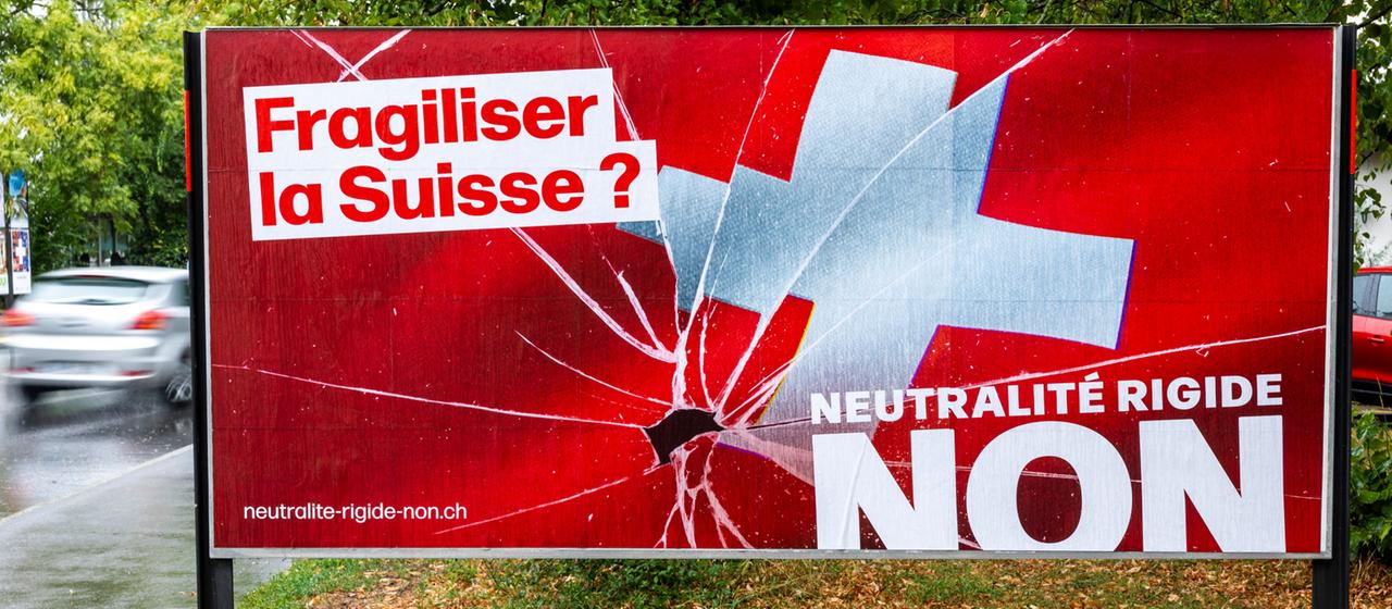 Schweizer Volksabstimmung über Neutralitätsgebot