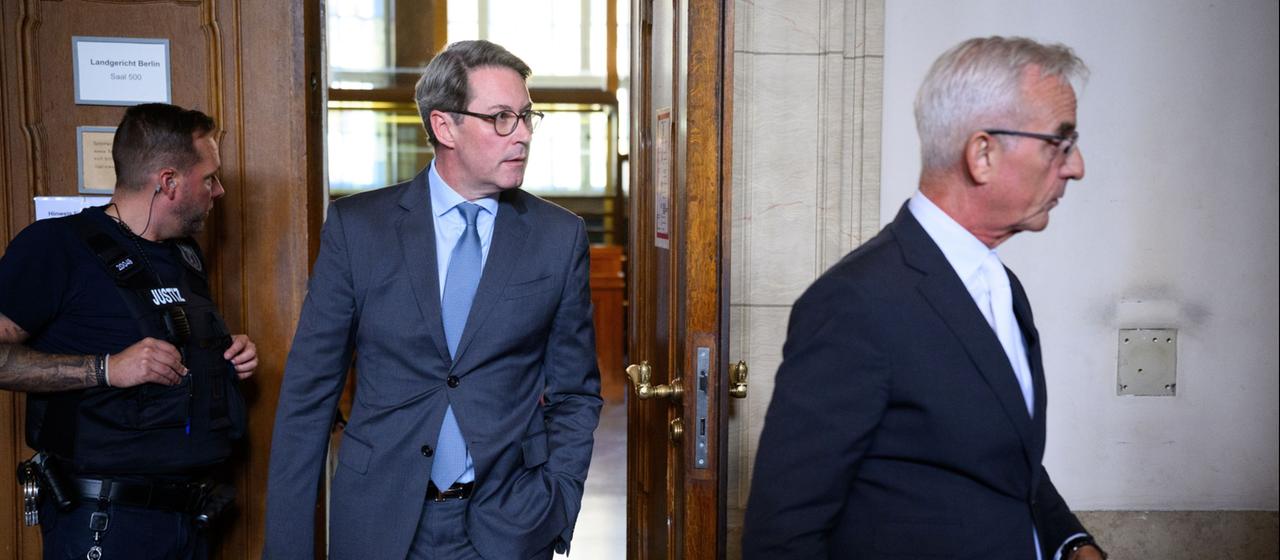 Ex-Verkehrsminister vor Gericht: Scheuer weist Vorwürfe der Falschaussage zurück