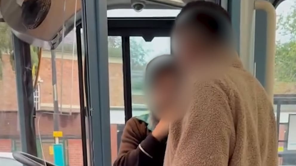 Chaos auf Busfahrt in Telford