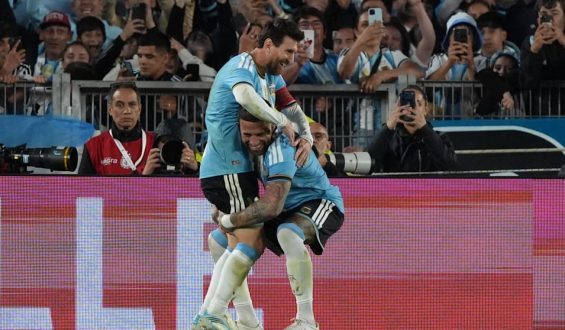 Messis Abschied bei Argentinien