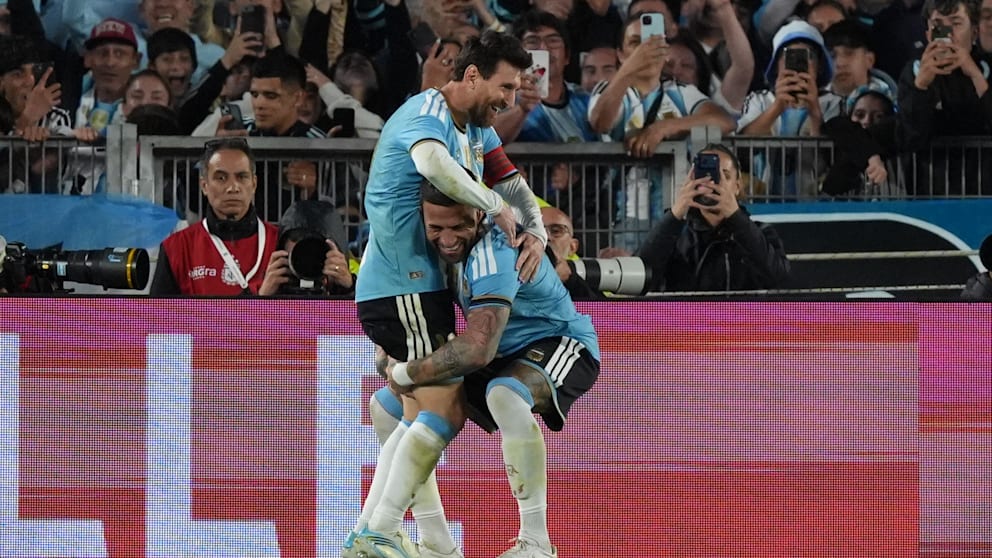 Messis Abschied bei Argentinien