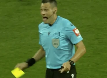 Schiedsrichter verwechselt Karten im Spiel Portugal gegen Norwegen