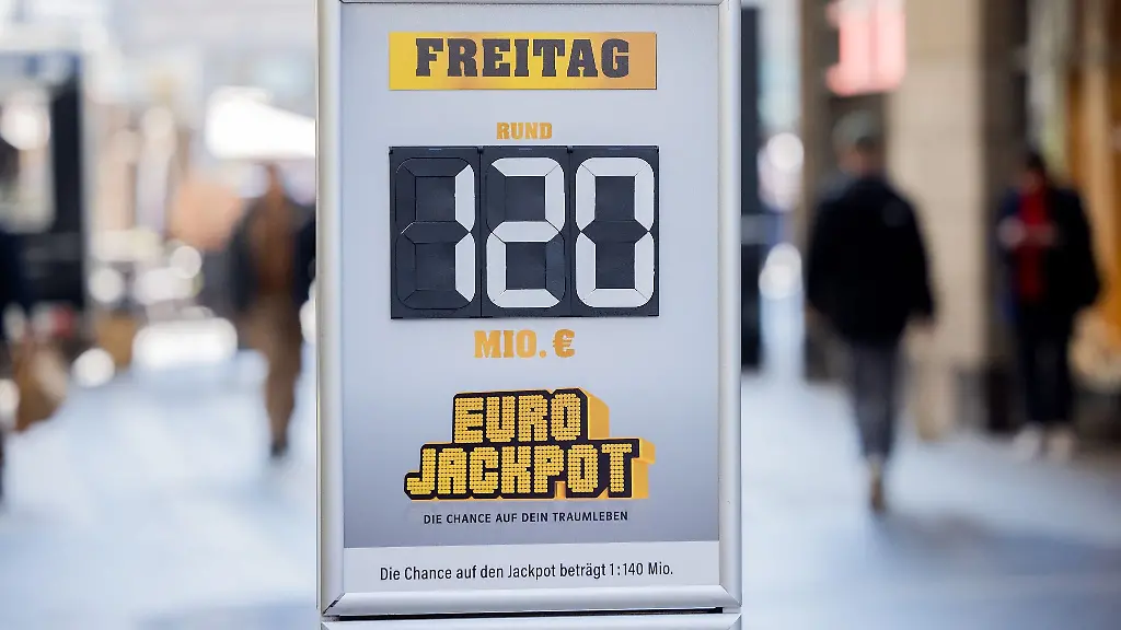 Eurojackpot bietet 120 Millionen Euro: Was Sie wissen sollten