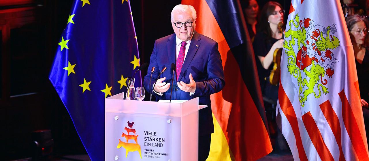 Steinmeiers Rede zum Tag der Deutschen Einheit