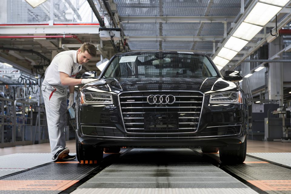 Sparpläne von Volkswagen bedrohen Audi-Werk in Neckarsulm