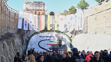 Symbolischer Start des Pfaffensteigtunnel-Baus bei Stuttgart